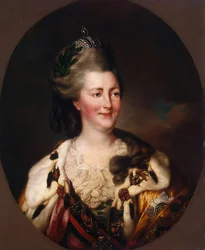 Porträt von Katharina II., 1782
